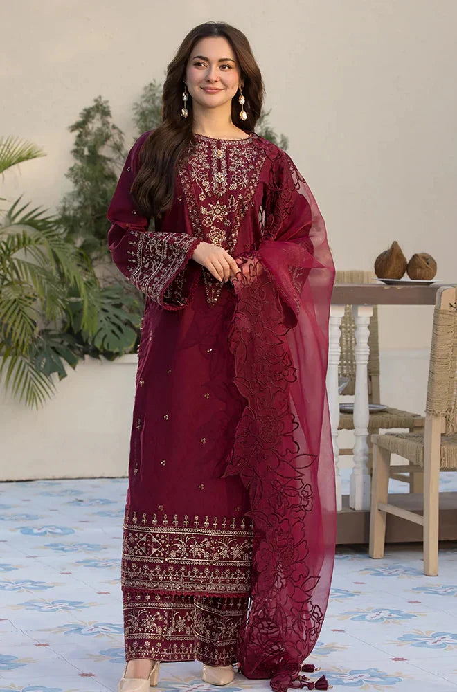 3PC Lawn Embroidered Suit